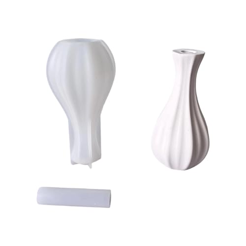 Multi Zweck Silikon Vase Formen Und Bastelzubehör Spiralen Design Blumentöpfe Formen Für Künstlerische Blumenarrangements Moderne Heimatkore Silikonformen von Qsvbeeqj