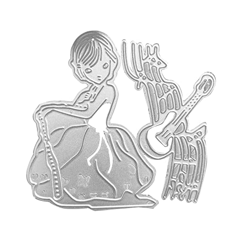 Musikinstrument Metall Stamping Matrizen Formvorlage Präge-Schablonen Scrapbooking Deko Metall Kartenfächer Musikinstrument Metall Stamping Matrizen Formvorlage Präge-Schablonen Scrapbooking Deko Metall Kartenfächer von Qsvbeeqj