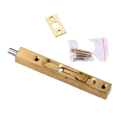 Not Pry Flush Bolt Locking Device Reversible Turnpiece Mechanism Cabinet Door Flush for Double Sliding Terrassen Not Pry Mechanism von Qsvbeeqj