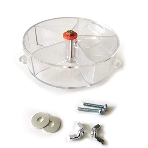 Parrot Boredom Killers Puzzle Treat Foraging Toy Clear Rotatable Wheel Pecking Toy For Small Bird Food Holder Squirrel Proof Bird Feeder Bird Parrot Boredom Killers Puzzle Treat Foraging Toy Clear Rotatable Wheel Pecking Toy For Small Bird Food Holder Squirrel Proof Bird Feeder Bird von Qsvbeeqj