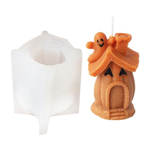 Pilzhaus Silikonform Halloween Kerzenformen Handgefertigtes Backen Epoxidharz Für Dekorationen Pilz Haus Kerzenform Silikonformen Für Urlaubsdekorationen von Qsvbeeqj