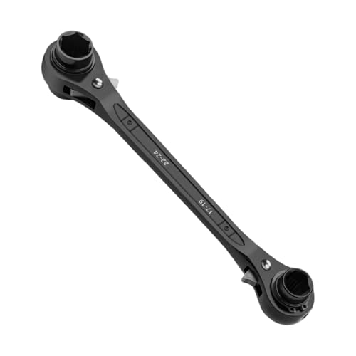 Qsvbeeqj 1. Reversibler Ratschenschlüssel 6-Punkte Socket Tool Mit Ergonomischem Für Automatische Reparatur Und Projekte Reversible Ratcheting Schraubenschlüssel von Qsvbeeqj