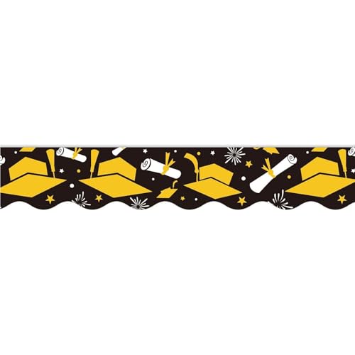 Qsvbeeqj 75 mm breite Pinnwand Deko Rahmen Wandaufkleber für Klassenzimmer Abschlussmaterialien 18 m von Qsvbeeqj