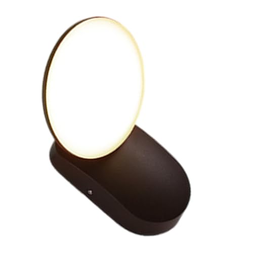Qsvbeeqj Aluminium Außenlampe Mit Bewegungssensoren Wasserdicht 12W Einfache Wand Helles Gang Licht Für Innen Und Außenverwaltung Gartenzaun Außenwandkorridoren Straßenbeleuchtung Straßenbeleuchtung von Qsvbeeqj