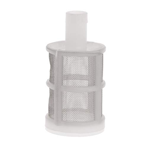 Qsvbeeqj Aquarium-Ansaugfilter aus Edelstahl, Netzabdeckung, Fisch für Wasserfilter, Zubehör, passend für 7 mm / 10 mm Rohr, Aquariumheizung, Lichtthermometer, Kies, Sanddekorationen von Qsvbeeqj