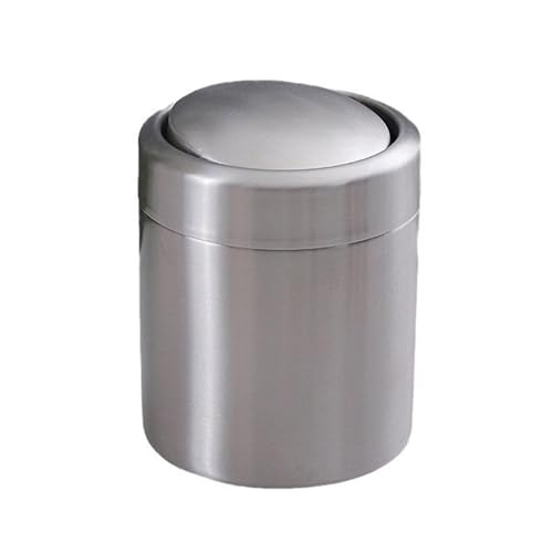Qsvbeeqj Arbeitsplatte Müllbehälter Mit/ohne Schwung Deckel Edelstahl Tischabfall Abfallbehälter 1 5 L/0 4Gallon Arbeitsplatte Mülleimer Dose Abfallbehälter Qsvbeeqj Arbeitsplatte Müllbehälter Mit/ohne Schwung Deckel Edelstahl Tischabfall Abfallbehälter 1 5 L/0 4Gallon Arbeitsplatte Mülleimer Dose Abfallbehälter von Qsvbeeqj