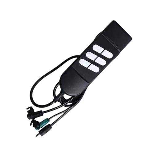 Qsvbeeqj Ersatzhandschill Controller Für Power Lift Liege 6 Designs Kompatibilität Robustes ABS Konstruktion Liegestuhl Fernbedienung Fernsteuerung von Qsvbeeqj