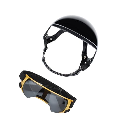 Qsvbeeqj Fashion Dog Sports Helm Mit Schutzbrillen Für Haustierhund Outdoor Aktivitäten Und Tägliche Wanderwanderung Verwenden Haustierhelmbrillen Set Qsvbeeqj Fashion Dog Sports Helm Mit Schutzbrillen Für Haustierhund Outdoor Aktivitäten Und Tägliche Wanderwanderung Verwenden Haustierhelmbrillen Set von Qsvbeeqj