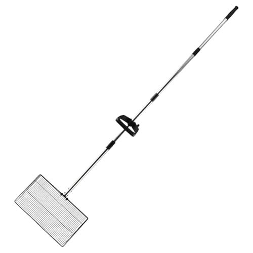 Qsvbeeqj Hähnchenhaufel glatt Metallsieb hohl Schaufel Metall Griff Kot sieben Tierkot Schaufel Einstellbar Hähnchenschaufel Qsvbeeqj Hähnchenhaufel glatt Metallsieb hohl Schaufel Metall Griff Kot sieben Tierkot Schaufel Einstellbar Hähnchenschaufel von Qsvbeeqj