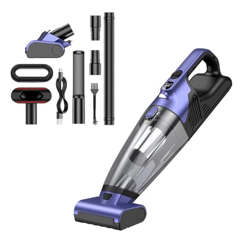 Qsvbeeqj Handheld 10000Pa Starke Saugkraft Multifunktional Für Tierhaare Sofa Fliesen Boden Wischen Kabellos Für Tierhaare von Qsvbeeqj
