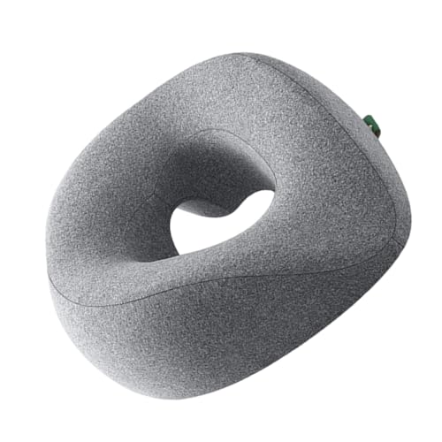 Qsvbeeqj Komfortables Gesichtskissen mit Memory-Schaum-Kern und abnehmbarem Bezug aus Polycotton-Bezug für Massageliege, Gesichtskissen von Qsvbeeqj