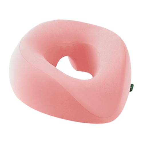 Qsvbeeqj Komfortables Gesichtskissen mit Memory-Schaum-Kern und abnehmbarem Bezug aus Polycotton-Bezug für Massageliege, Gesichtskissen von Qsvbeeqj