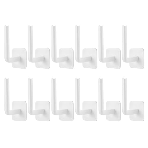 Qsvbeeqj Mehrzweck-Baseballkappen-Halter, starke Haken, L-Form, Hutaufhänger, stark klebend, Hutablage, Organizer, Badezimmer, Handtuchhalter Qsvbeeqj Mehrzweck-Baseballkappen-Halter, starke Haken, L-Form, Hutaufhänger, stark klebend, Hutablage, Organizer, Badezimmer, Handtuchhalter von Qsvbeeqj
