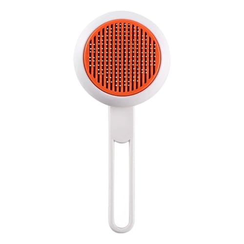 Qsvbeeqj Pet Deshedding Pinsel Mit Massagefunktion ABS Katze Pflegewerkzeug Zum Absetzen Der Steuerung Und Mantelmassage Massage Komfort Haustier Kamm von Qsvbeeqj