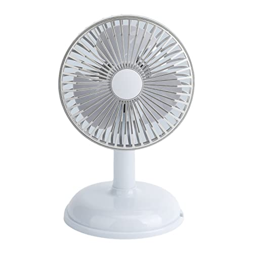 Qsvbeeqj Retro-USB-Ventilator ohne Batterie, persönlicher kleiner Tisch-Luftzirkulator, USB-Schreibtisch für drinnen und draußen, tragbarer Ventilator von Qsvbeeqj