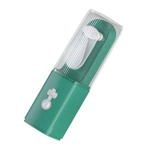 Qsvbeeqj Tragbare Multifunktions-Taschenlampe mit abnehmbarem Lüfter, kompakter Handventilator mit Taschenlampe für Notfälle im Freien von Qsvbeeqj