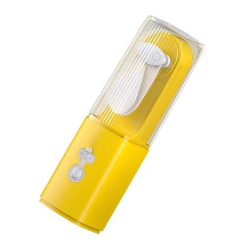 Qsvbeeqj Tragbare Multifunktions-Taschenlampe mit abnehmbarem Lüfter, kompakter Handventilator mit Taschenlampe für Notfälle im Freien von Qsvbeeqj