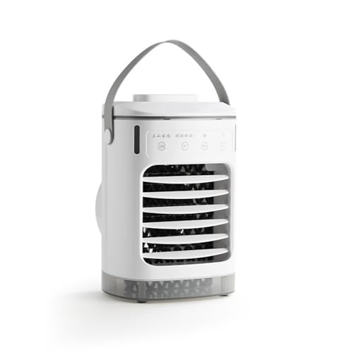 Qsvbeeqj Tragbarer Luftkühlungslüfter 4 Geschwindigkeit Ruhige Nebellüfter Mit Timer 7 Farb LED USB Kühllüfter Für Schlafzimmer Office Desk Outdoor USB Schreibtisch Lüfter Mit LED Nachtlicht Qsvbeeqj Tragbarer Luftkühlungslüfter 4 Geschwindigkeit Ruhige Nebellüfter Mit Timer 7 Farb LED USB Kühllüfter Für Schlafzimmer Office Desk Outdoor USB Schreibtisch Lüfter Mit LED Nachtlicht von Qsvbeeqj