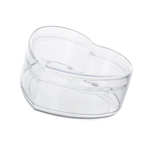 Qsvbeeqj Transparent Acryl Schmuckbox Herz/Runde Aufbewahrungsbox Acryl Behälter mit Deckel für Bonbontabletten und feinen Schmuck Deko Boxen Qsvbeeqj Transparent Acryl Schmuckbox Herz/Runde Aufbewahrungsbox Acryl Behälter mit Deckel für Bonbontabletten und feinen Schmuck Deko Boxen von Qsvbeeqj