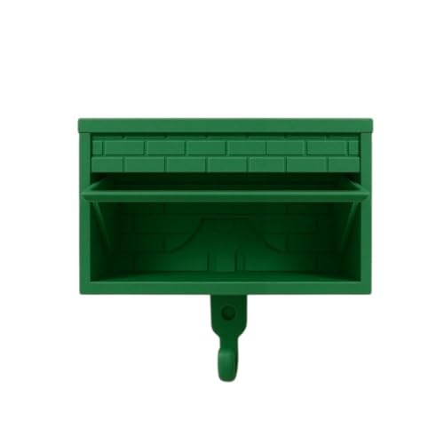 Qsvbeeqj Wandmontierte Kunststoffschlüsselbox Garage Thema Ziegelmuster Aufbewahrungspraxis Praktische Schlüsselmanagementsysteme Für Home Entry Ziegelmuster Türschlüsselmanagementsystem von Qsvbeeqj