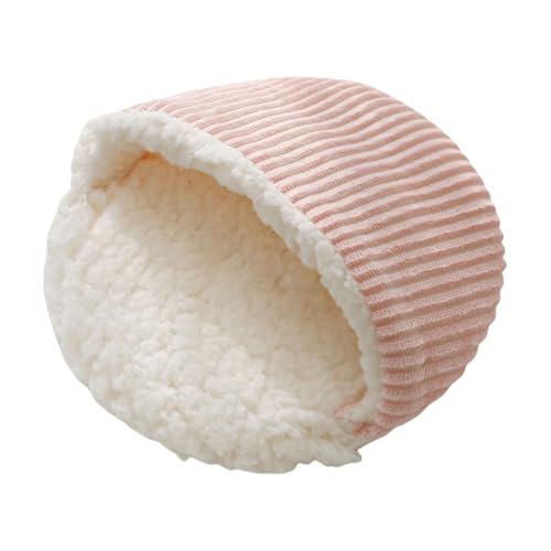 Qsvbeeqj Warme Flanell-Schlafmatte für Hamster, Kissen für Kleintiere, Eichhörnchen, Nest, Käfig, Haustierzubehör von Qsvbeeqj