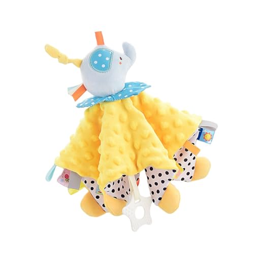 Qsvbeeqj Weiche, atmungsaktive Baby-Sicherheitsdecke, sicherer Stoff, beruhigendes Spielzeug, Angststimmung, beruhigendes Handtuch für Neugeborene, Kleinkinder, Baby-Zubehör von Qsvbeeqj