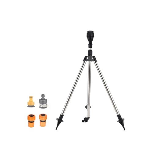 Qsvbeeqj Weitflächenstativ Mount Sprinkler 90 180 360 Grad Verstellbares Besprühtes Muster Stabiler Metallbasis Für Outdoor. von Qsvbeeqj