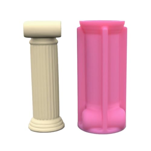 Römische Säulen Vasen Formen Blüten Töpfe Silikonform Gussform Formen Stifthalter Tonform Blütenvasen von Qsvbeeqj
