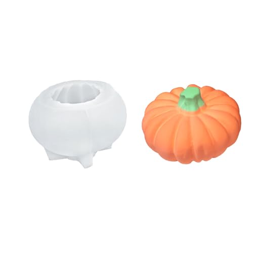Schädel/Kürbisform Wiederverwendbares Silikonkerzenformen Halloween Crafting Werkzeug Mehrere Gewichte Einfach Freigeben Design Spülmaschine Handwerksform Schädel/Kürbisform Wiederverwendbares Silikonkerzenformen Halloween Crafting Werkzeug Mehrere Gewichte Einfach Freigeben Design Spülmaschine Handwerksform von Qsvbeeqj
