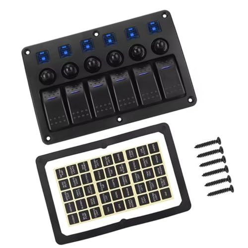 Schalte Mit Indikatoren Leicht & Aufkleber Auf Der Tafel Für Auto 6 Gang Rocker Wasserdichtes Universalauto Boot ATV Schalte Mit Indikatoren Leicht & Aufkleber Auf Der Tafel Für Auto 6 Gang Rocker Wasserdichtes Universalauto Boot ATV von Qsvbeeqj