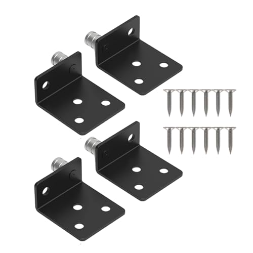 Set Von 4 Tragbaren Robusten Edelstahl/Eisen Rotierenden Ecke Unterstützt Zubehör Für Und Display Racks Möbelhardware von Qsvbeeqj