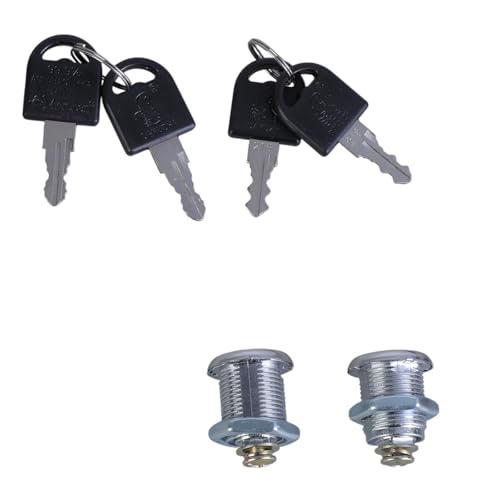 Sicherheitsschrank mit Schrank, robuste Nocken, Möbelbeschläge für Kleiderschrank, Spind, 2 Stück Sicherheitsschrank mit Schrank, robuste Nocken, Möbelbeschläge für Kleiderschrank, Spind, 2 Stück von Qsvbeeqj