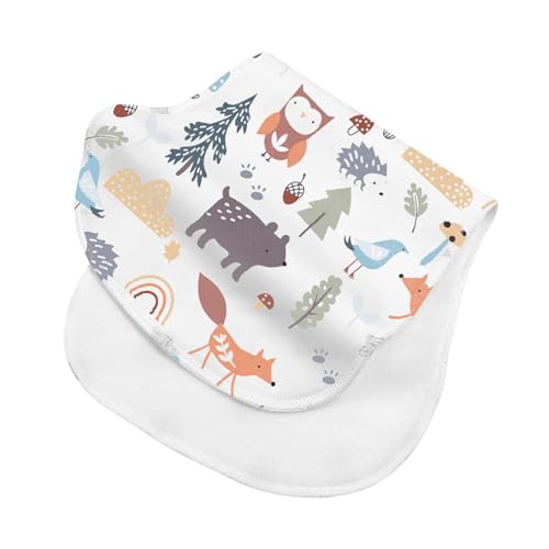 Tragbarer Baby Burp Stoff Mit 2 Schichtiger Absorbierender Und Weicher Burpentuch Handtuch Waschung Geeignet Für Mädchen Jungen Präsentieren Rülpstlokale Baby Girl Neugeborene Tücher Junge von Qsvbeeqj