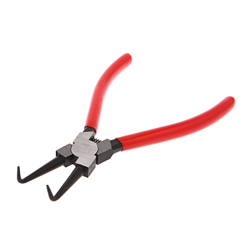 Verriegelungsringstange 18 cm, gerader gebogener Druckgriff, externer interner gebogener Griff, Werkzeug für Männer Garage von Qsvbeeqj