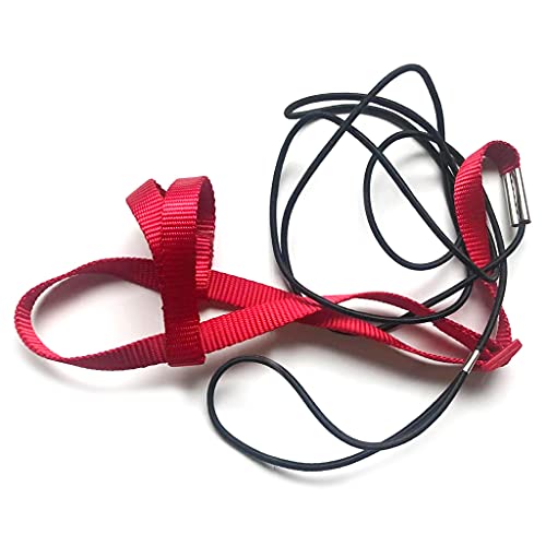 Verstellbares Anti-Biss-Trainingsseil für Papageien, Outdoor-Aktivitäten, fliegende Traktionsgurte, Band, Vogelgeschirr, Leine, Zubehör, Haustierzubehör für Welpen, Strohseil, handgewebtes Vogelnest Verstellbares Anti-Biss-Trainingsseil für Papageien, Outdoor-Aktivitäten, fliegende Traktionsgurte, Band, Vogelgeschirr, Leine, Zubehör, Haustierzubehör für Welpen, Strohseil, handgewebtes Vogelnest von Qsvbeeqj
