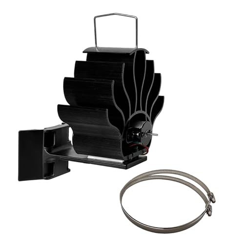 Wärmebetriebener Ofenventilator, effiziente Wärmeverteilung für gemütliche Häuser, für verschiedene Heizgeräte, langlebig Wärmebetriebener Ofenventilator, effiziente Wärmeverteilung für gemütliche Häuser, für verschiedene Heizgeräte, langlebig von Qsvbeeqj