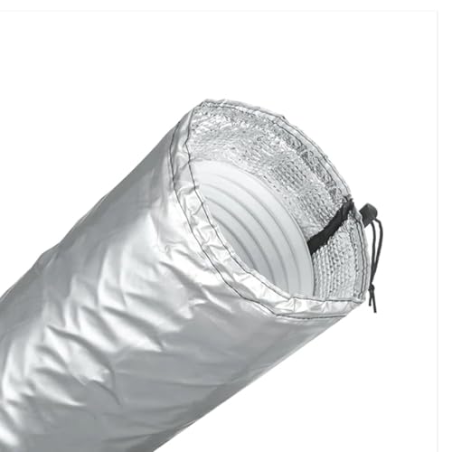 Wärmeisolierte Klimaanlagen-Schlauchhülse, tragbare Klimaanlageneinheiten, waschbare Lüftungsabdeckung, strukturierter Klimaanlagenk, Entlüftungsmanschette von Qsvbeeqj