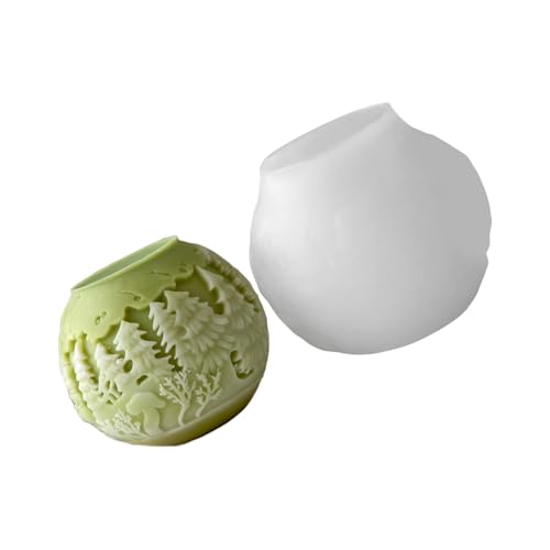 Weihnachtskugel-Dekorationsform aus Silikon mit Schnellentformungsfunktion für handwerkliche Kreation, Weihnachtskugel-Ornament-Form Weihnachtskugel-Dekorationsform aus Silikon mit Schnellentformungsfunktion für handwerkliche Kreation, Weihnachtskugel-Ornament-Form von Qsvbeeqj