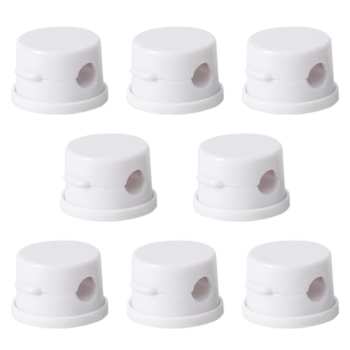 8 Pcs Kabelhalter Kabelclips,360°Drehbar Kabelhalter Selbstklebend Verstellbare Kabel Organizer effizientes Kabelmanagement für Schreibtisch Kabeldurchführung Nachttisch Ladekabeln Audiokabel Weiß 8 Pcs Kabelhalter Kabelclips,360°Drehbar Kabelhalter Selbstklebend Verstellbare Kabel Organizer effizientes Kabelmanagement für Schreibtisch Kabeldurchführung Nachttisch Ladekabeln Audiokabel Weiß von Qtksceadlnce