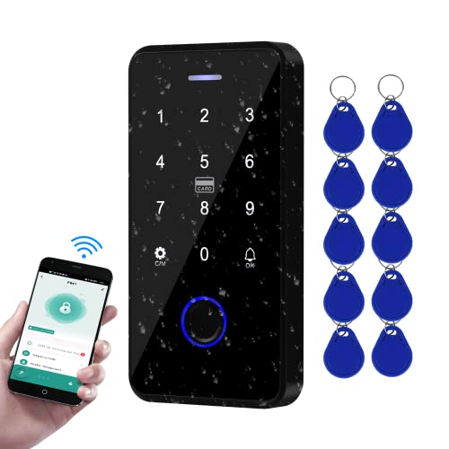 QttyElok NFC Bluetooth Tuya Access Controller IP68 Wasserdichte RFID Tastatur Fingerabdruck Biometrics Smart Password Lock System + 10pcs 13.56MHz Keyfobs QttyElok NFC Bluetooth Tuya Access Controller IP68 Wasserdichte RFID Tastatur Fingerabdruck Biometrics Smart Password Lock System + 10pcs 13.56MHz Keyfobs von QttyElok