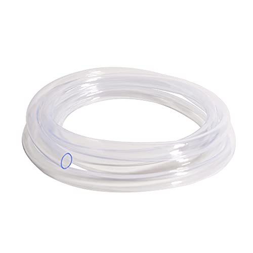 QuQuyi PVC-Vinyl-Schlauch, leicht, transparent, 14 mm ID x 16 mm OD PVC-Schlauch, flexibler Kunststoffschlauch, ölabweisend, Mehrzweck-Vinyl-Schlauch, BPA-frei, 40 m von QuQuyi