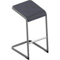 Quadrifoglio Hocker C-STOOL OCSTOA01/3MB1 anthrazit von Quadrifoglio