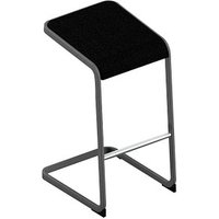 Quadrifoglio Hocker C-STOOL OCSTOA01/2ZDG schwarz von Quadrifoglio