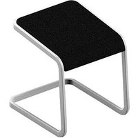 Quadrifoglio Hocker C-STOOL OCSTOB01/36SK schwarz von Quadrifoglio