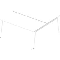Quadrifoglio Doppelschreibtisch weiß rechteckig, 4-Fuß-Gestell weiß 160,0 x 164,0 cm Quadrifoglio Doppelschreibtisch weiß rechteckig, 4-Fuß-Gestell weiß 160,0 x 164,0 cm von Quadrifoglio
