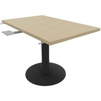 Quadrifoglio Verbindungsplatte Idea+ eiche, grau rechteckig 70,0 x 110,0 x 74,0 cm von Quadrifoglio