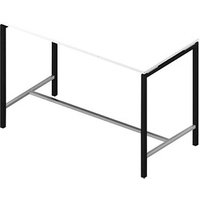Quadrifoglio Stehtisch Creo weiß rechteckig, 4-Fuß-Gestell grau, 160,0 x 80,0 x 107,0 cm Quadrifoglio Stehtisch Creo weiß rechteckig, 4-Fuß-Gestell grau, 160,0 x 80,0 x 107,0 cm von Quadrifoglio