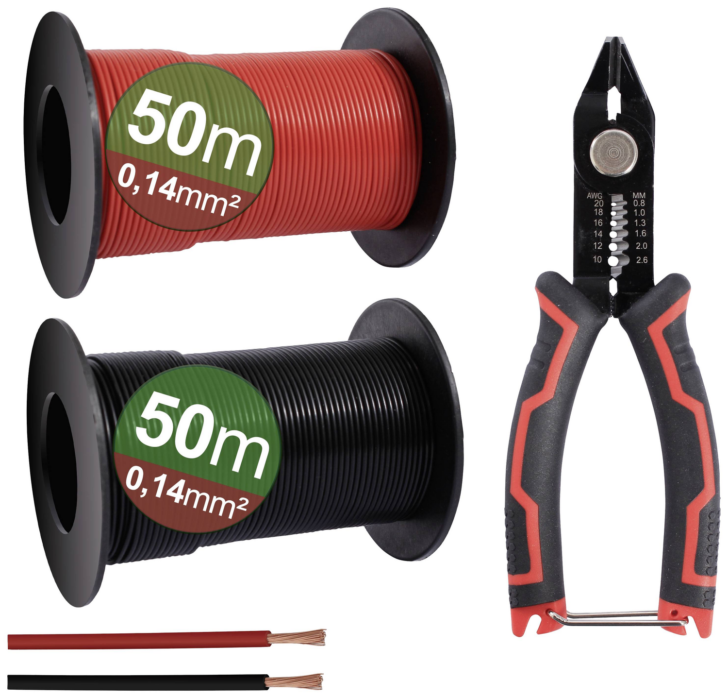 Quadrios 23 Cw026 Litzensortiment Kabelset Litze 0.14 Mm² Schwarz Rot 1 Set B-Ware Quadrios 23 Cw026 Litzensortiment Kabelset Litze 0.14 Mm² Schwarz Rot 1 Set B-Ware von Quadrios