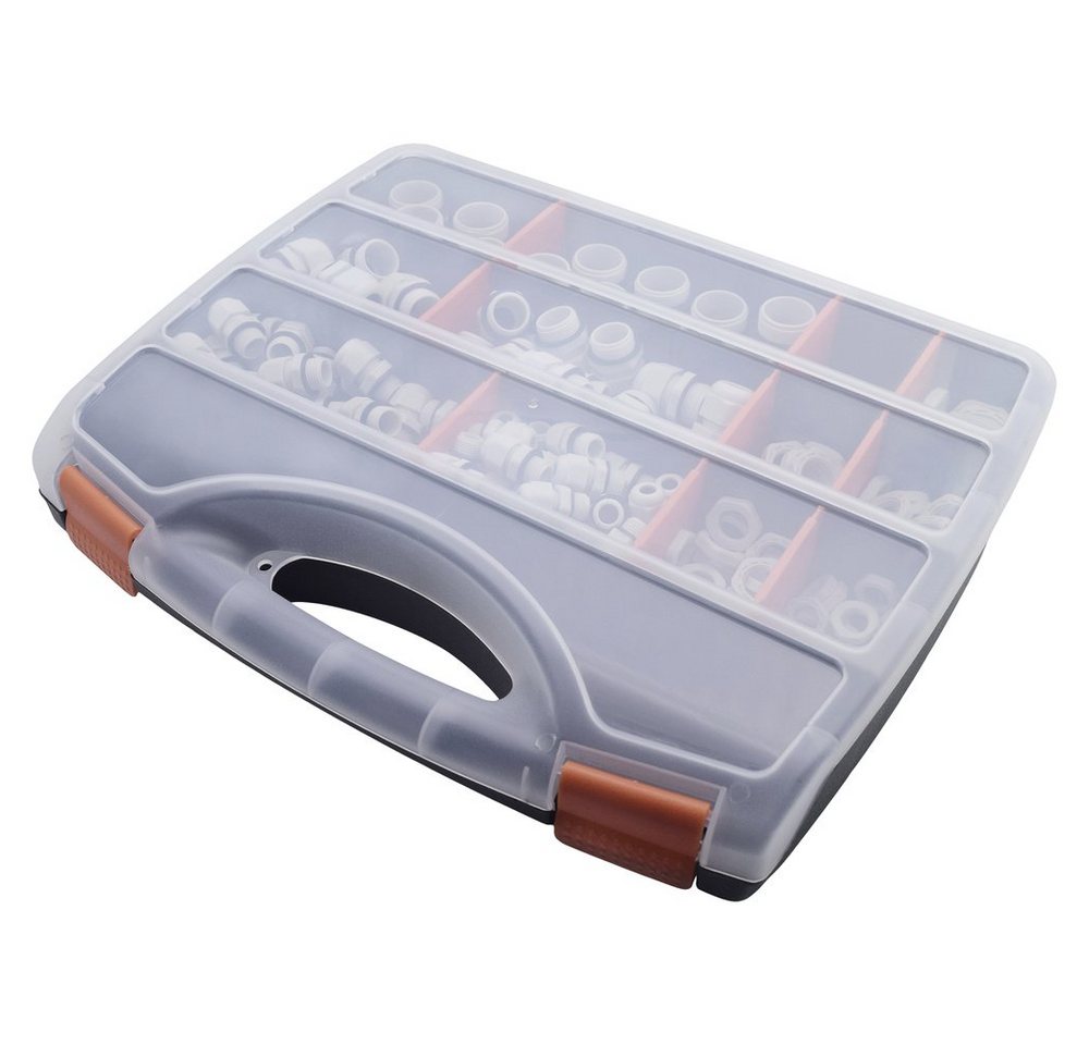 Quadrios Kabelverbinder-Sortiment Quadrios 2102CA111 Kabelverschraubung Sortiment PA66 Lichtgrau (RAL, 2102CA111 von Quadrios