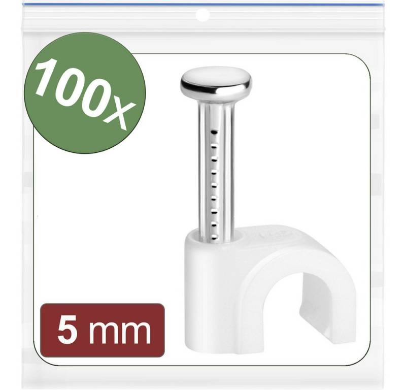 Quadrios Kabelverbinder-Sortiment Quadrios 24CA418 Nagelschellen 24CA418 Bündel-Ø-Bereich 3 bis 5 mm, 24CA418 Quadrios Kabelverbinder-Sortiment Quadrios 24CA418 Nagelschellen 24CA418 Bündel-Ø-Bereich 3 bis 5 mm, 24CA418 von Quadrios